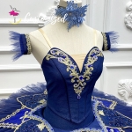 Two Pieces Raymonda Classic Ballet Costume Blue Professional Ballet Tutu for Paquita 