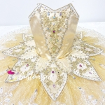 Raymonda Champagne Ballet Costume Professional Ballet Tutu for Paquita 