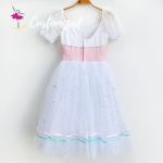 Classic Romantic Dress for Giselle Pink and White Ballet Costume for La Fille