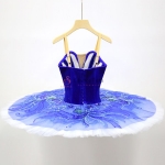 Royal Blue Bird Classical Ballet Tutus Pancake Costumes High-End #T0345