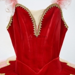 Red Cheap Costume De Ballet For Ballet Stager #T0346