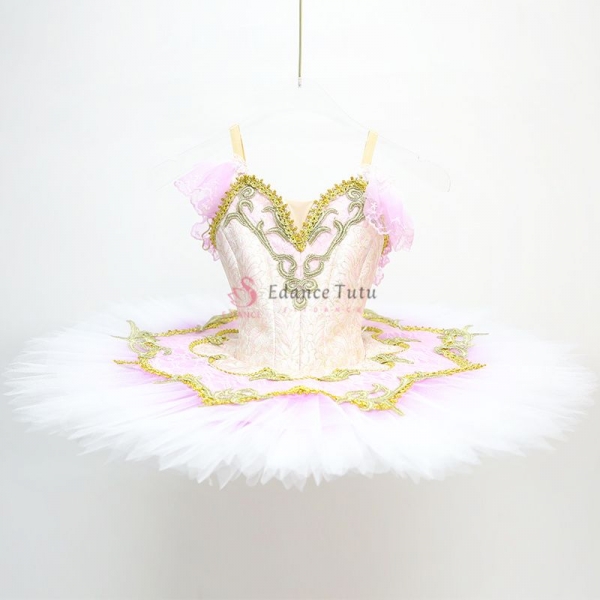 Pink Ballet Costumes For Sale Sleep Beauty Gilded Edge #T0377