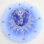 Pale Ombre Florina Blue Ballet Professional Tutu Costume #T0390