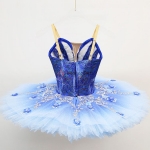 Pale Ombre Florina Blue Ballet Professional Tutu Costume #T0390