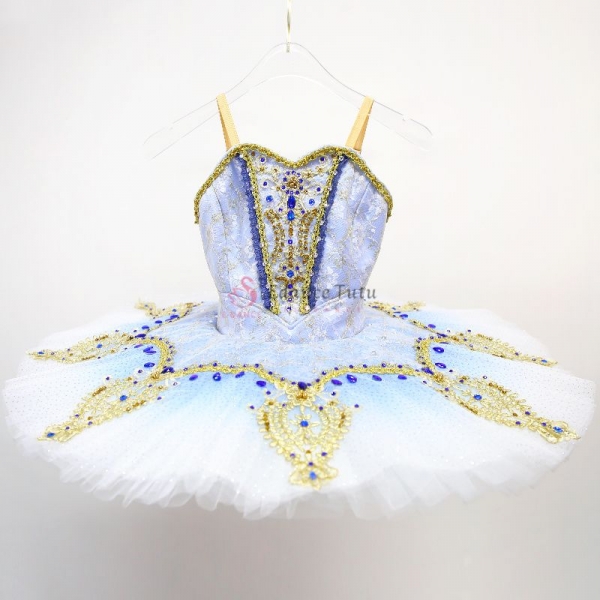 Purple Fairy Adult Ballet Costume Gilded Edge High-Quality #T0393