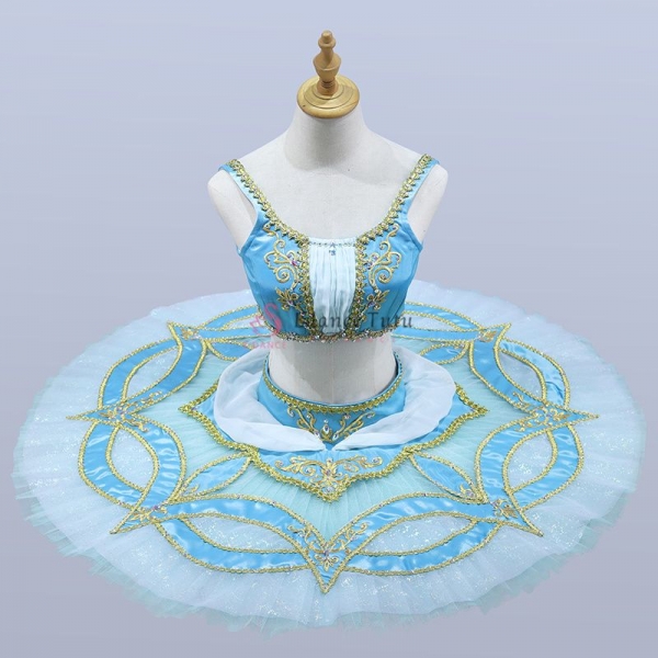 Le Corsaire Odalisque Variation 1 Blue Women Classical Costume #T0448