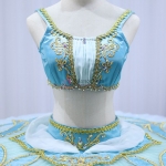 Le Corsaire Odalisque Variation 1 Blue Women Classical Costume #T0448