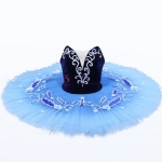 Dark Blue Beautiful Ballet Tutus For Blue Bird Costume #T0449