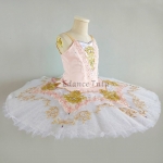 Professional Ballet Costumes Pink Tutu Fairy Doll (Competition-level) #T0468