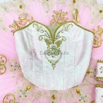 Professional Pink Ballet Tutu With Golden Trims (Cost-Effect) #T0503