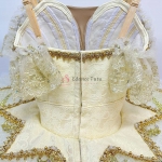 Golden Professional Raymonda Ballet Costumes Competition-Level #T0509