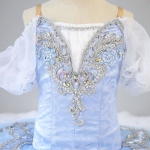 Lace Professional Ballet Tutu Blue Gradient Color #T0519