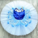 Blue Bird Ballet Professional Tutu Blue Gradient Color #T0551