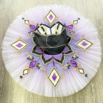 Professional Clown Ballet Tutu Harlequinade Variation Tutu Costumes #T0570