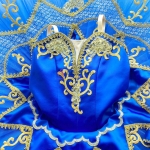 Competicion Blue Brid Pancake Tutu Ballet Costumes #T0590