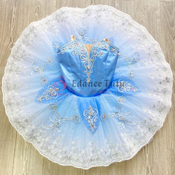 Competition-Level Yagp Blue Bird Classical Ballet Tutu Blue Ballet Cosutmes #T0592