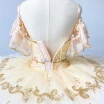 Professional Ballet Tutu Paquita Gold & White #T0601