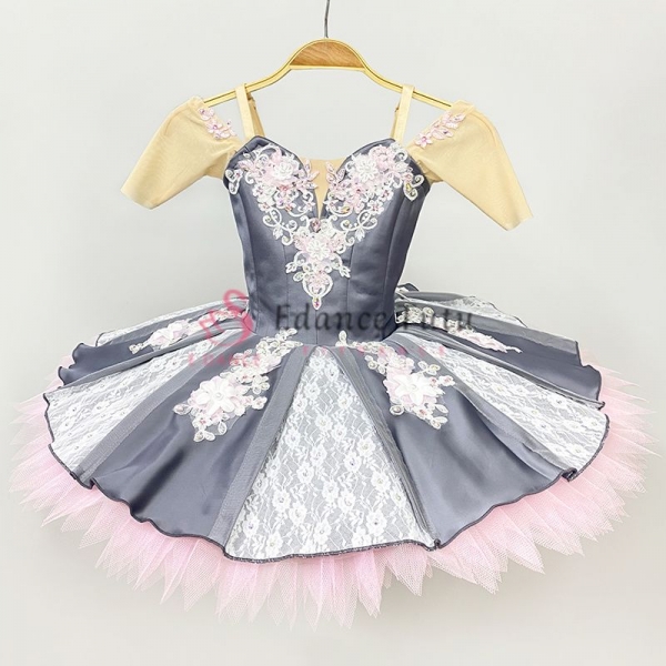 Classical Yagp Gray Sleeping Beauty Ballet Tutu #T0645